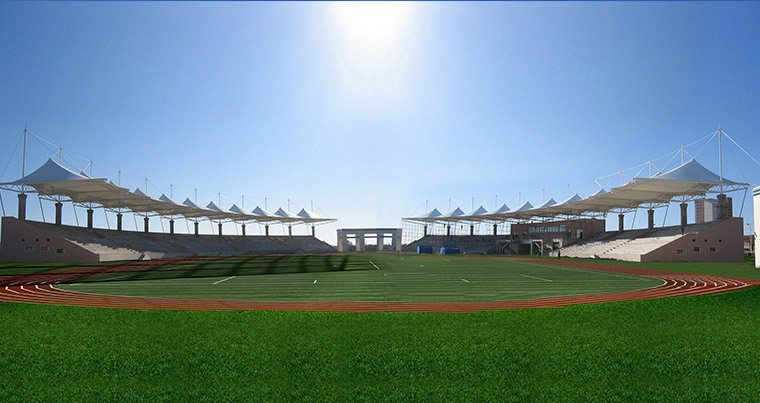 Liaoning university of engineering and technology calabash island campus stadium